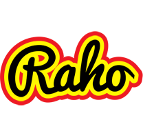 Raho flaming logo