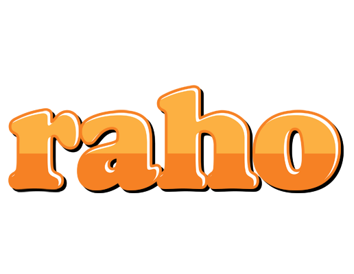 Raho orange logo