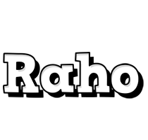 Raho snowing logo