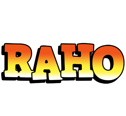 Raho sunset logo