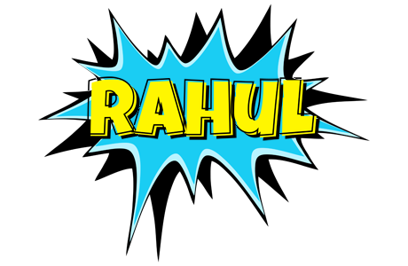 Rahul amazing logo