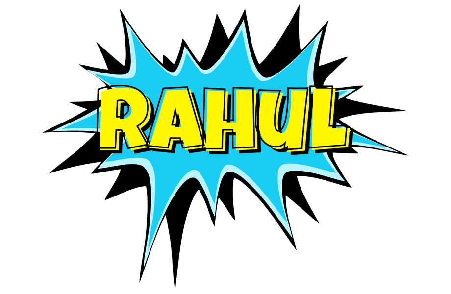 Rahul amazing logo