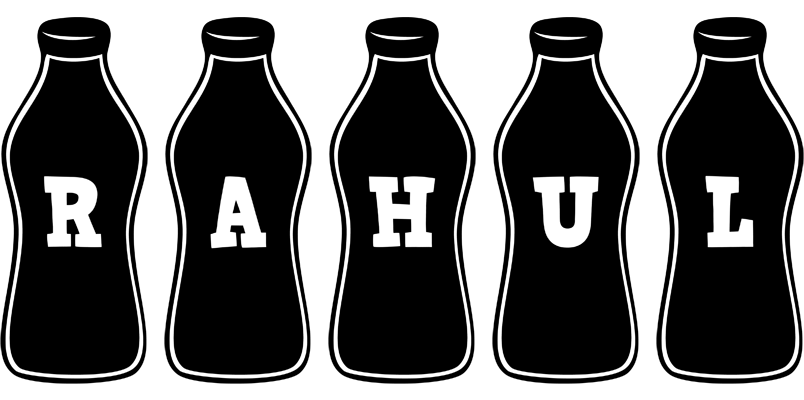 Rahul bottle logo