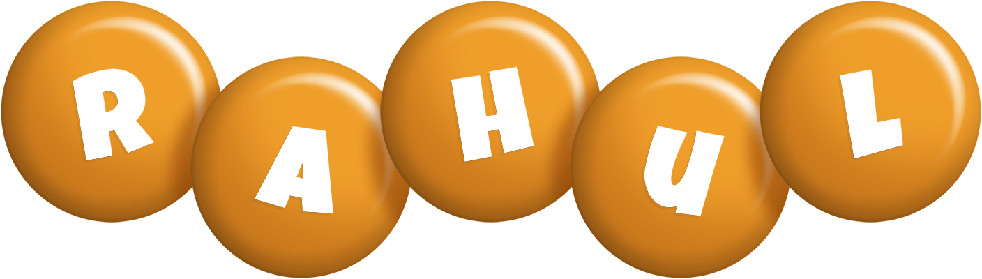 Rahul candy-orange logo