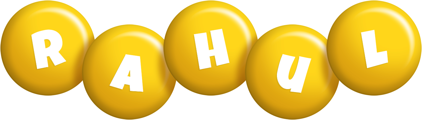 Rahul candy-yellow logo