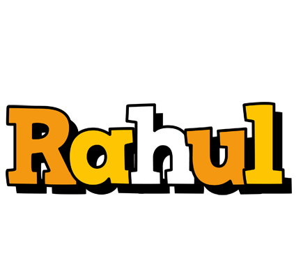 Rahul cartoon logo