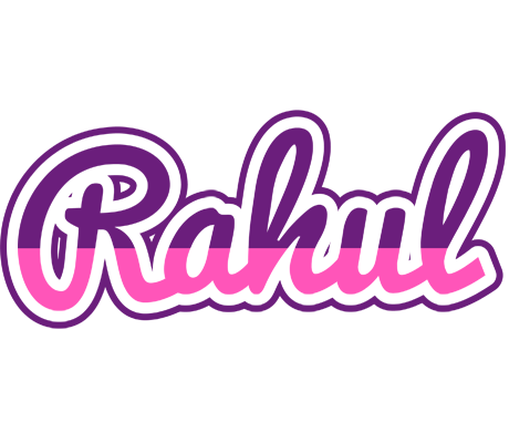 Rahul cheerful logo