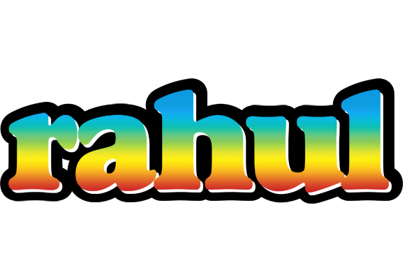 Rahul color logo