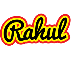 Rahul flaming logo
