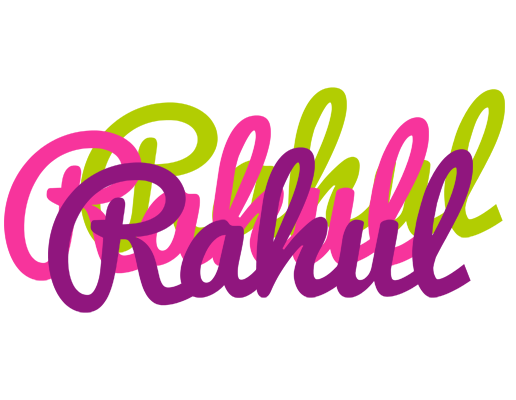 Rahul flowers logo