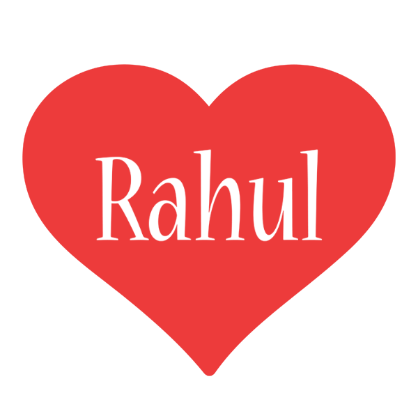 Rahul love logo