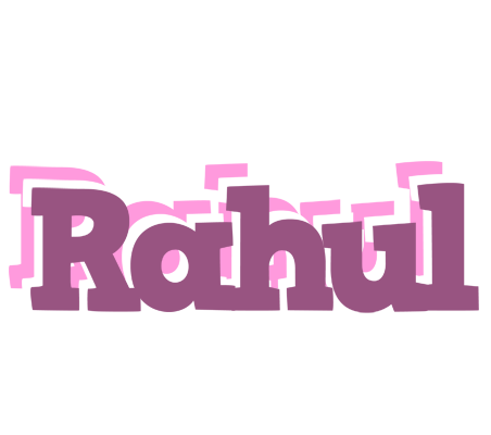 Rahul relaxing logo