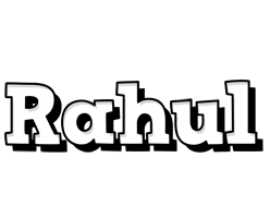 Rahul snowing logo