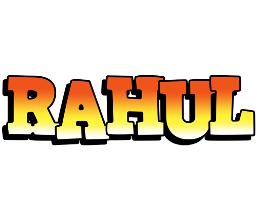 Rahul sunset logo