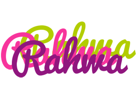 Rahwa flowers logo