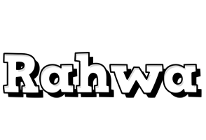 Rahwa snowing logo