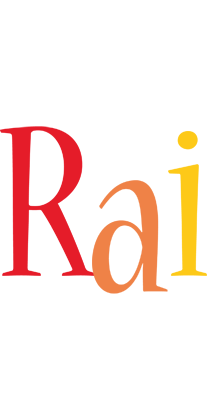 Rai birthday logo