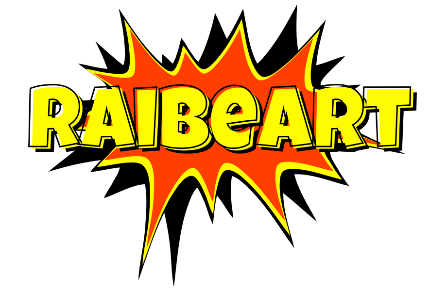 Raibeart bazinga logo