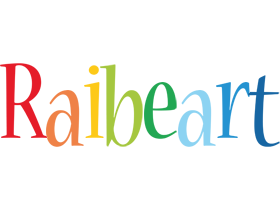 Raibeart birthday logo