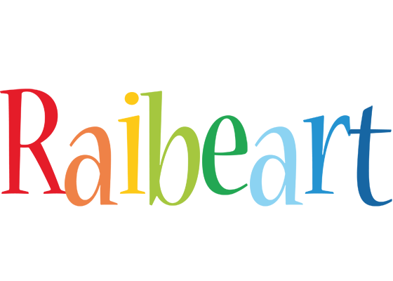 Raibeart birthday logo