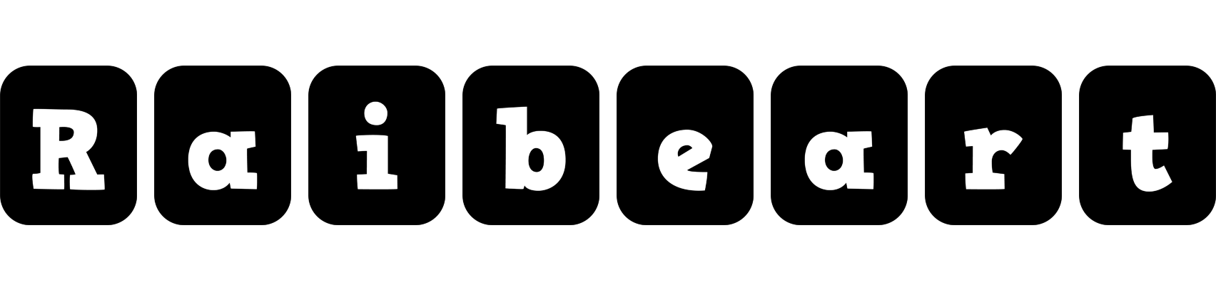Raibeart box logo