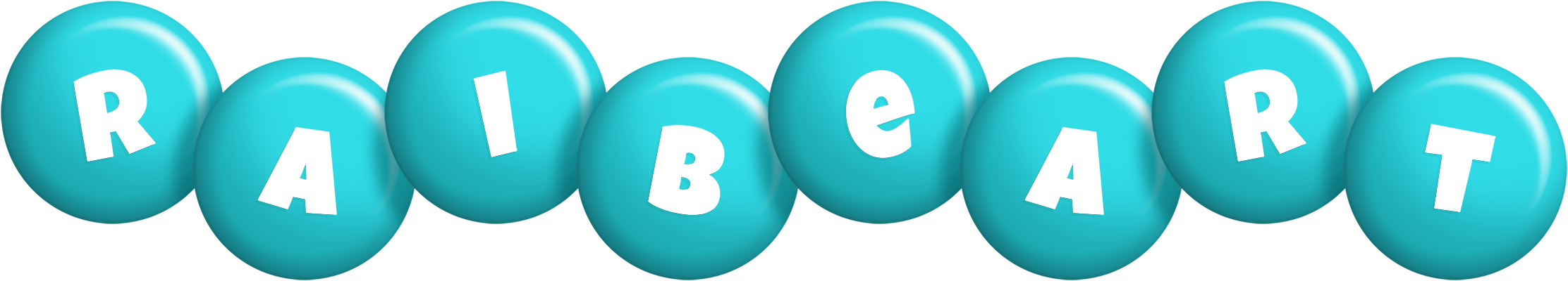 Raibeart candy-azur logo