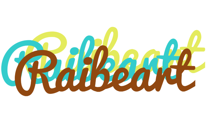 Raibeart cupcake logo
