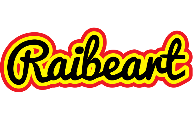 Raibeart flaming logo