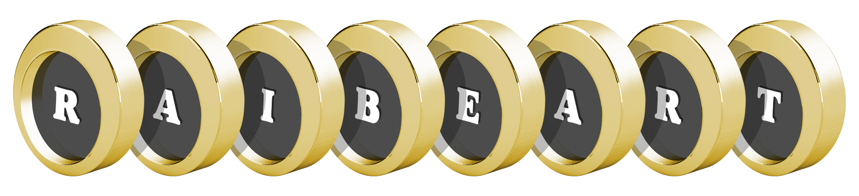 Raibeart gold logo