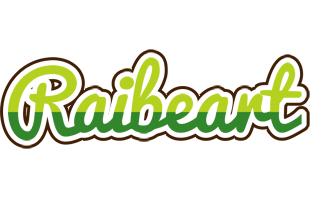 Raibeart golfing logo