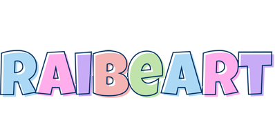 Raibeart pastel logo