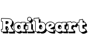 Raibeart snowing logo