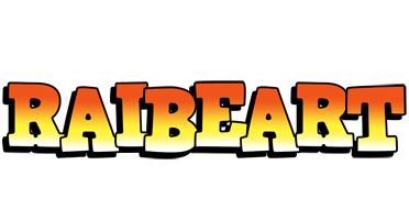 Raibeart sunset logo