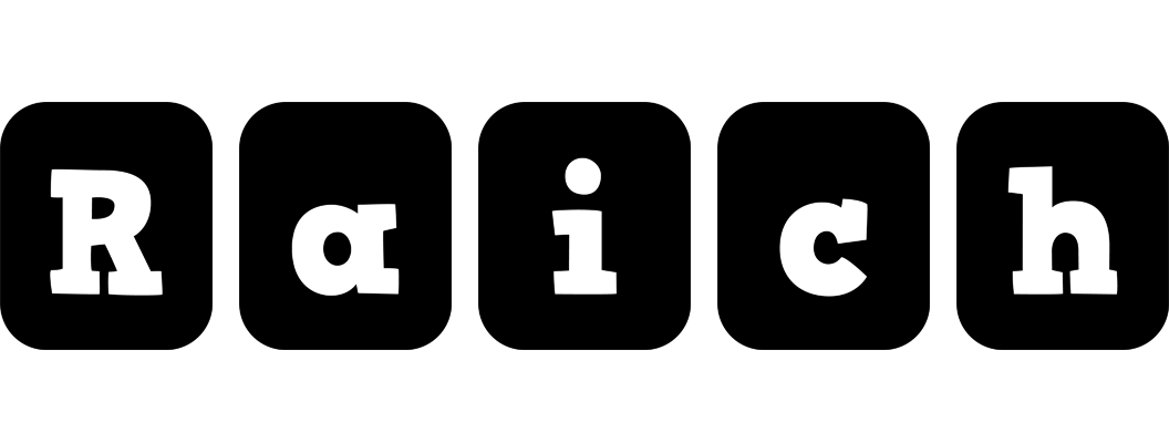 Raich box logo
