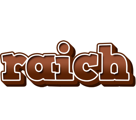 Raich brownie logo