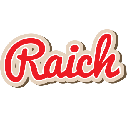Raich chocolate logo