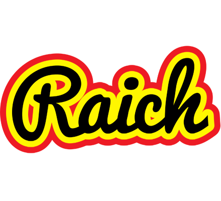 Raich flaming logo