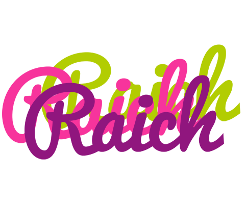Raich flowers logo
