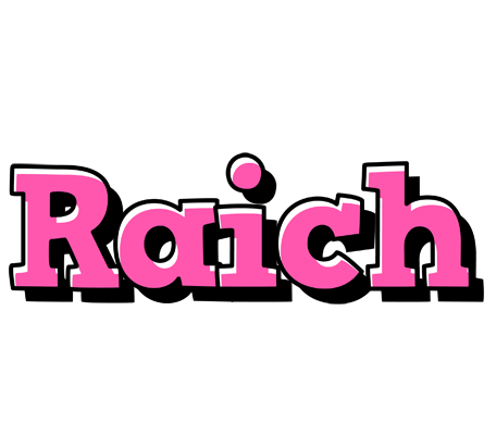 Raich girlish logo