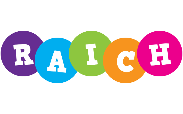 Raich happy logo