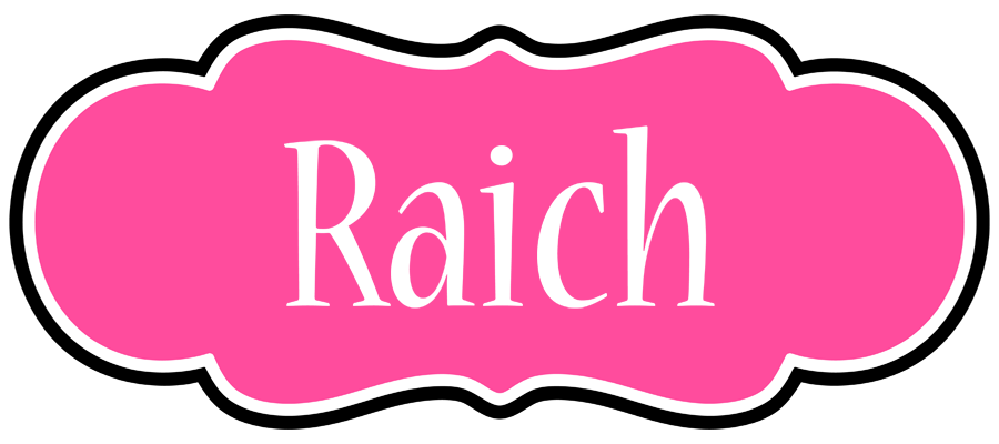 Raich invitation logo