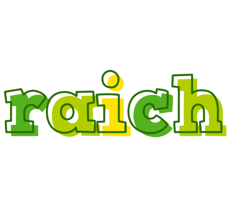 Raich juice logo