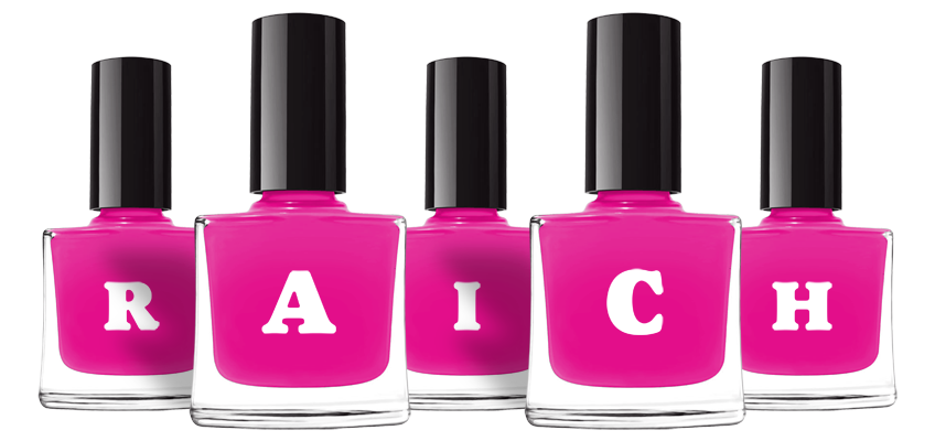 Raich nails logo