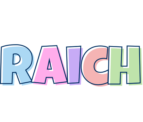 Raich pastel logo