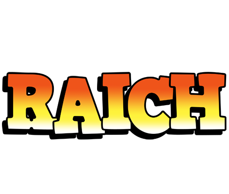 Raich sunset logo