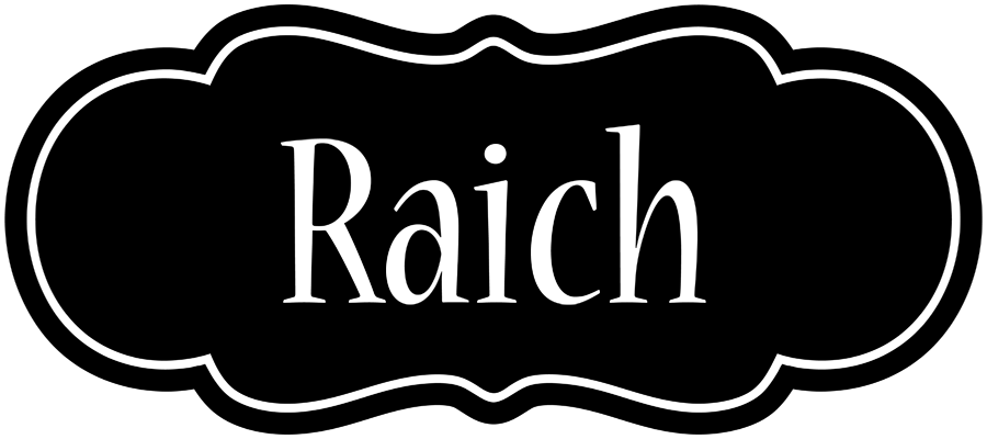 Raich welcome logo