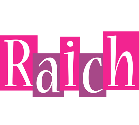 Raich whine logo