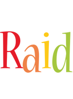 Raid birthday logo