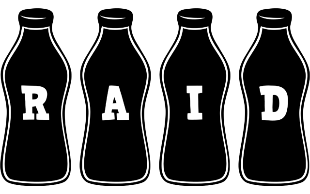 Raid bottle logo