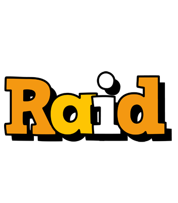 Raid cartoon logo
